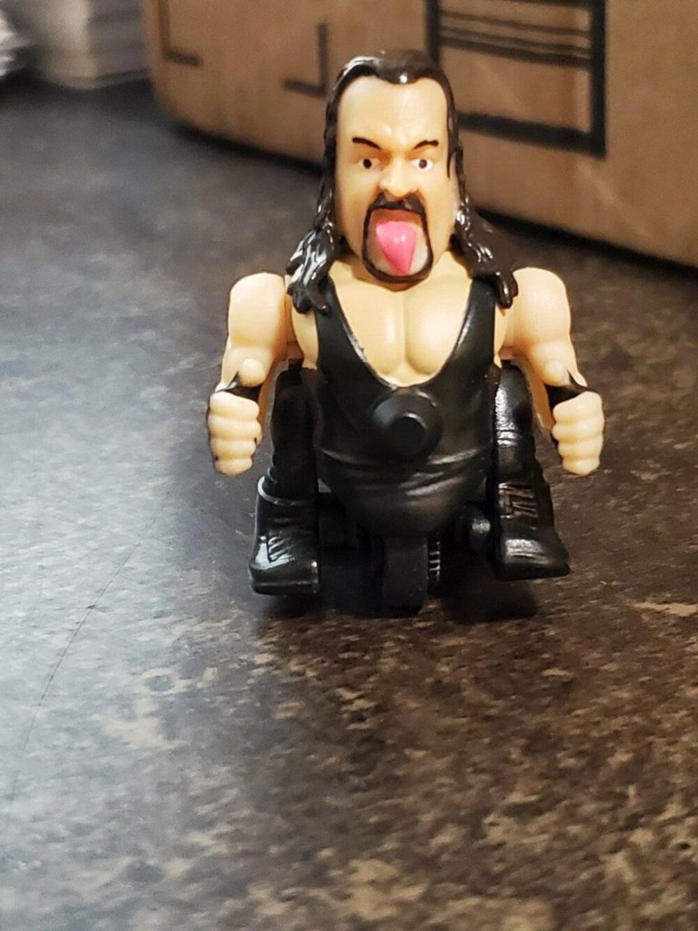 WWE Undertaker Pull Back Push Fast Speed Running Toy Clash Action Figure